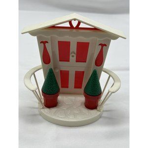 Christmas tree house. salt and pepper with napkins holder